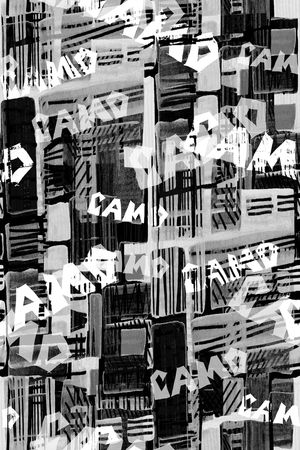 几何印花华亿平台图片