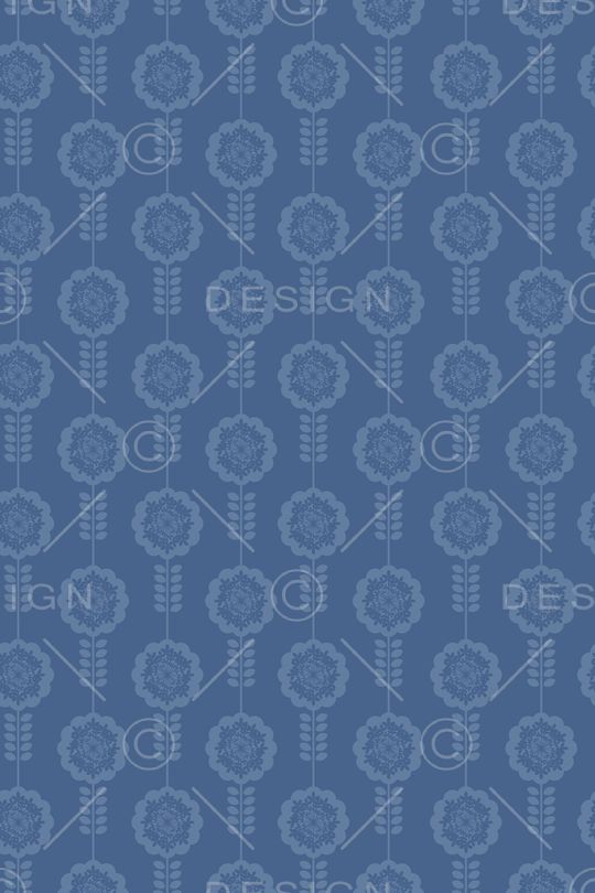 民族花卉印花华亿平台图片