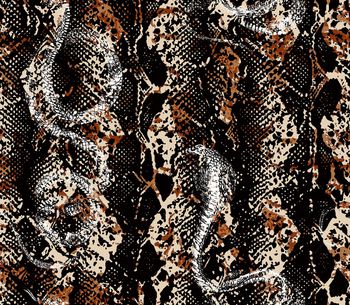 蛇纹印花华亿平台图片