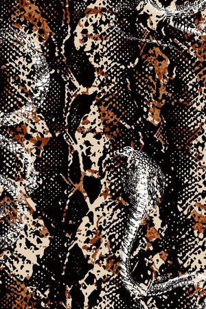 蛇纹印花华亿平台图片