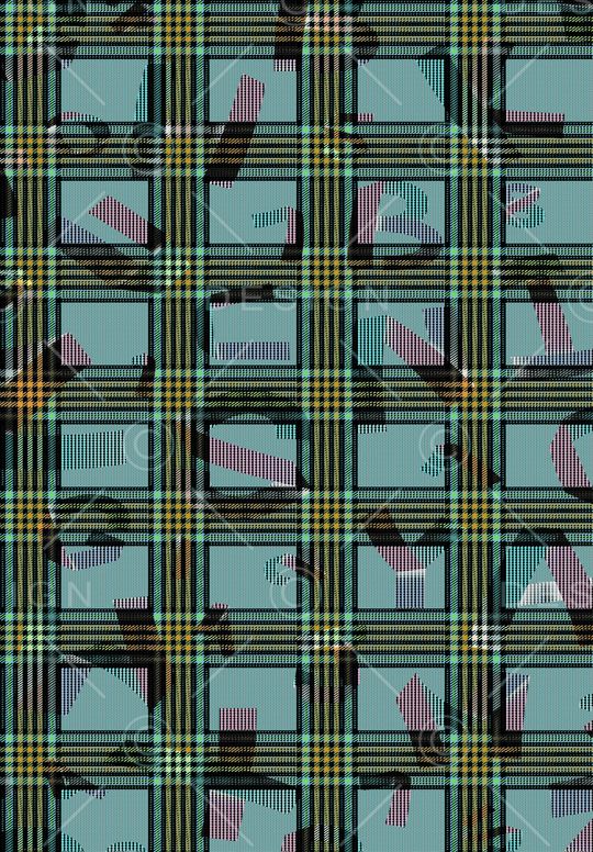 几何印花华亿平台图片