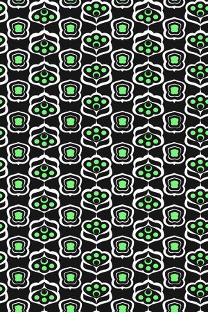 绿色印花华亿平台图片