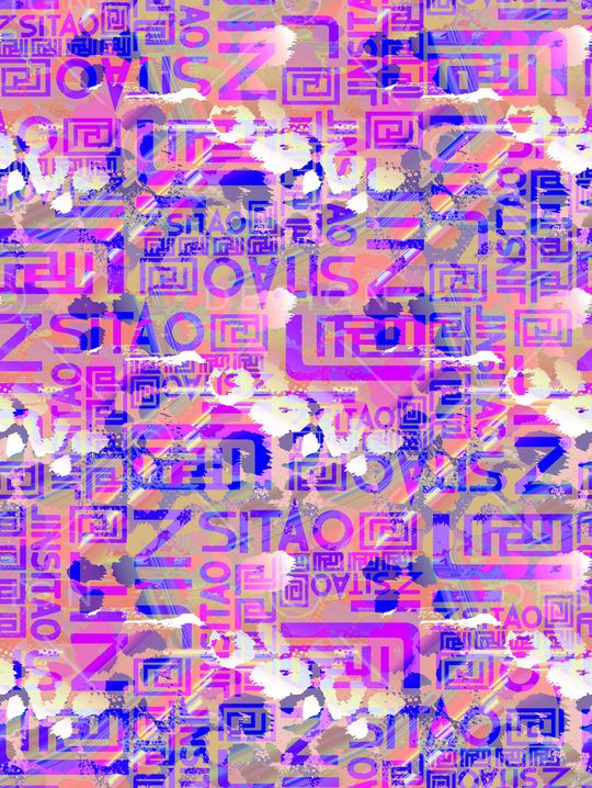 字母印花华亿平台图片