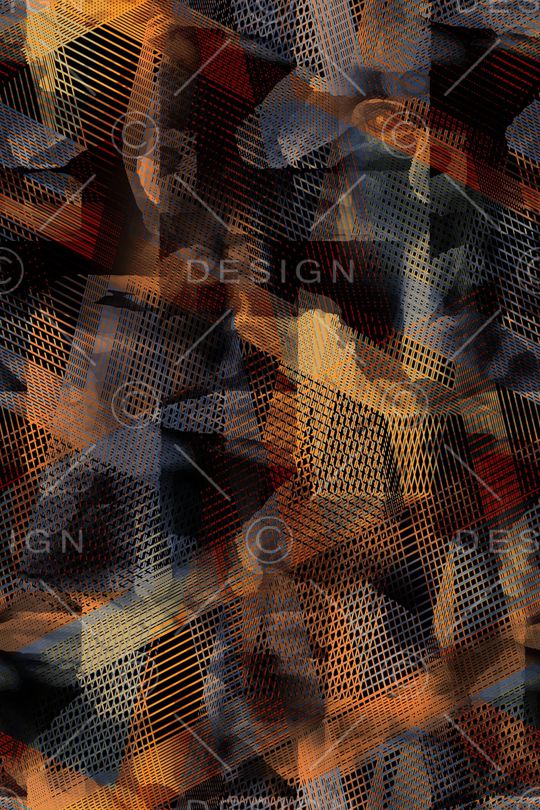 线条印花华亿平台图片