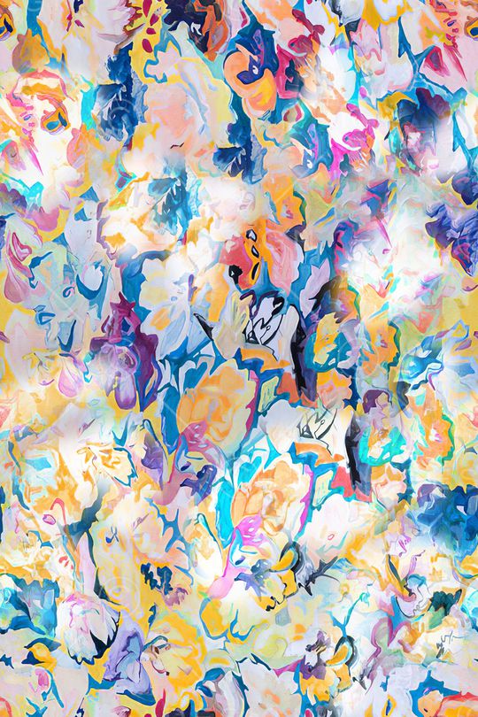 小清新印花华亿平台图片