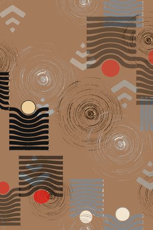 几何印花华亿平台图片