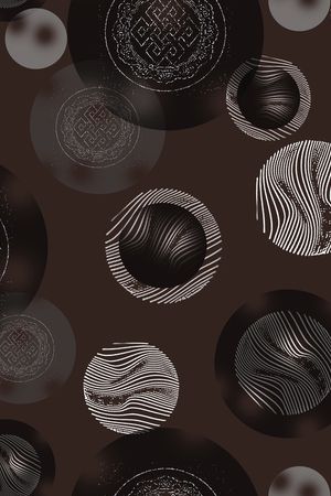 几何印花华亿平台图片