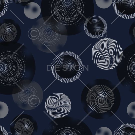 几何印花华亿平台图片