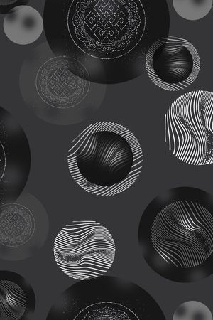 几何印花华亿平台图片