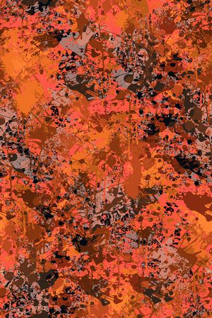 抽象男装印花华亿平台图片