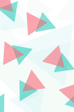 三角形印花华亿平台图片