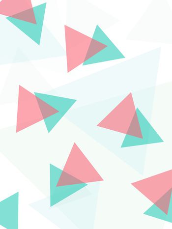 三角形印花华亿平台图片