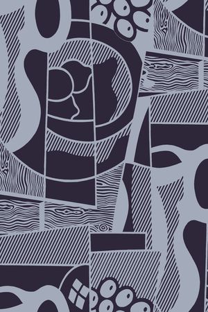 线条印花华亿平台图片