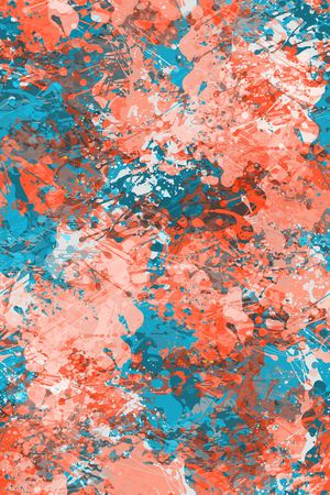 抽象男装印花华亿平台图片