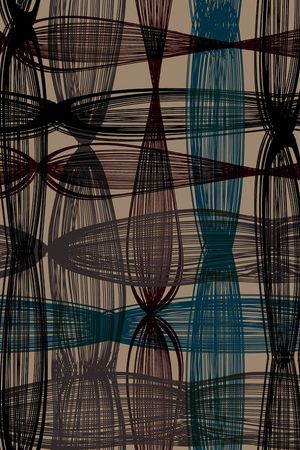 线条印花华亿平台图片