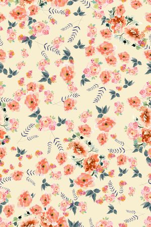 连衣裙印花华亿平台图片