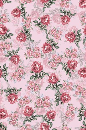 连衣裙印花华亿平台图片