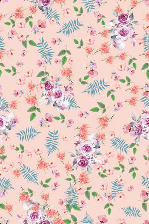 连衣裙印花华亿平台图片