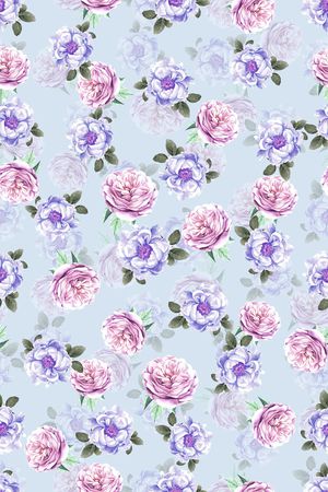 连衣裙印花华亿平台图片