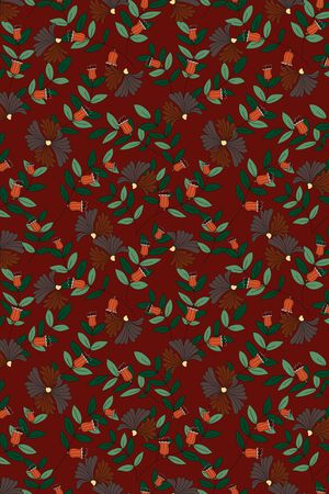 连衣裙印花华亿平台图片