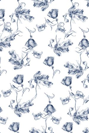 连衣裙印花华亿平台图片