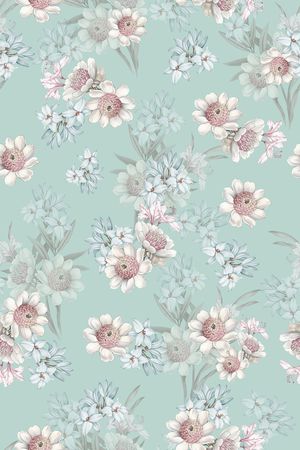 绿植树叶印花华亿平台图片