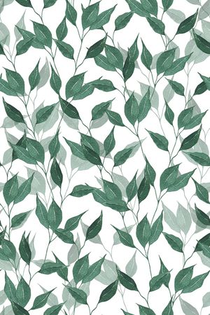 绿植树叶印花华亿平台图片