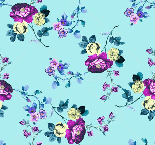 鲜花印花华亿平台图片