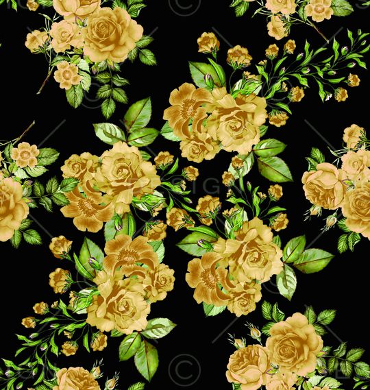 鲜花印花华亿平台图片