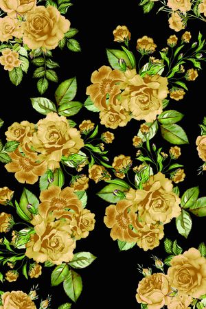 鲜花印花华亿平台图片