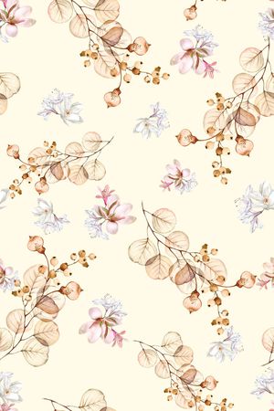 绿植树叶印花华亿平台图片