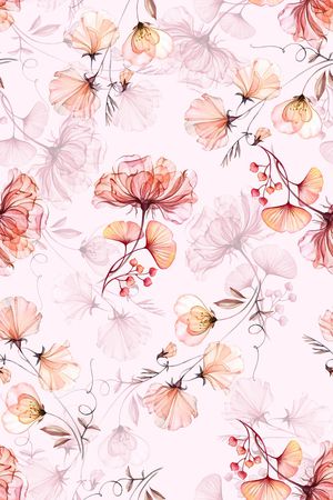 绿植树叶印花华亿平台图片