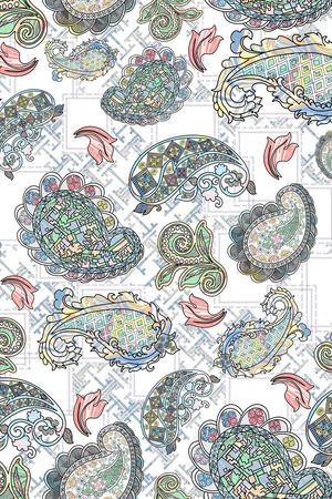 几何印花华亿平台图片