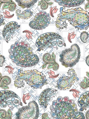 几何印花华亿平台图片