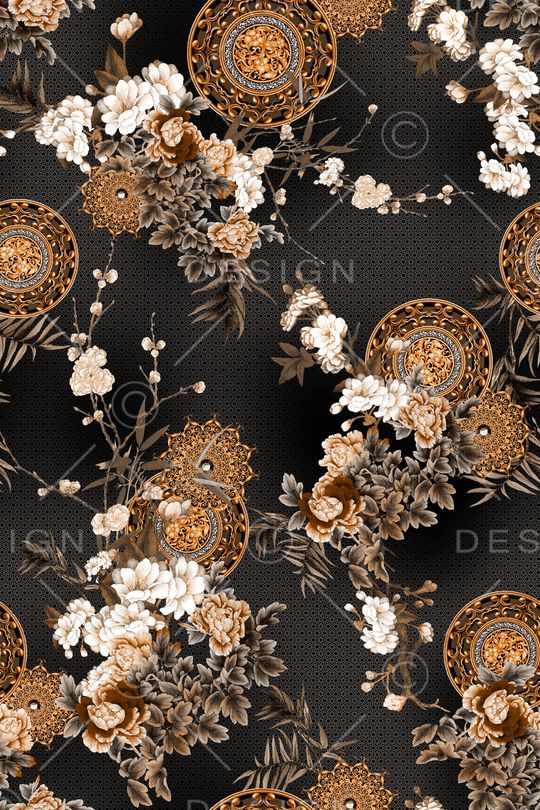 民族风印花华亿平台图片