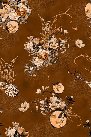 民族风印花华亿平台图片