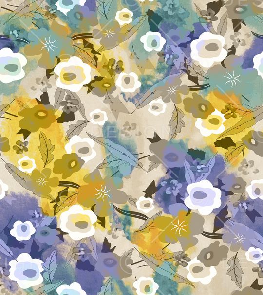 定位花印花华亿平台图片