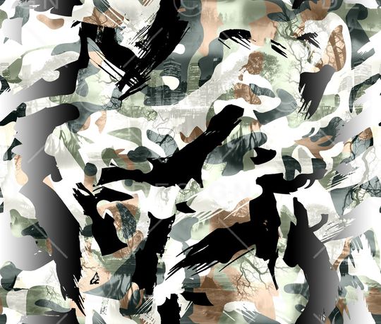 几何印花华亿平台图片