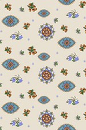 几何花卉印花华亿平台图片