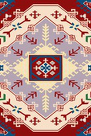 几何花卉印花华亿平台图片