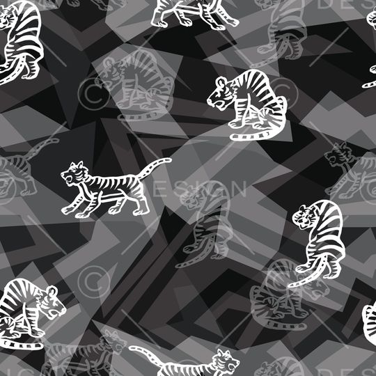 几何印花华亿平台图片