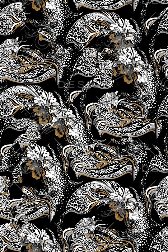 绿植树叶印花华亿平台图片