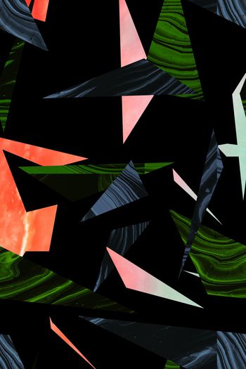 线条印花华亿平台图片