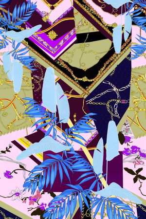 彩底花卉印花华亿平台图片