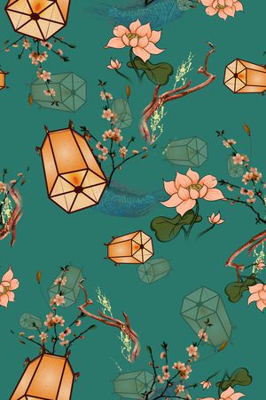 连衣裙印花华亿平台图片