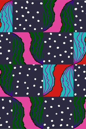 线条印花华亿平台图片