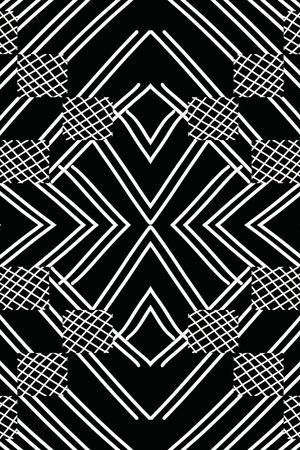 线条印花华亿平台图片