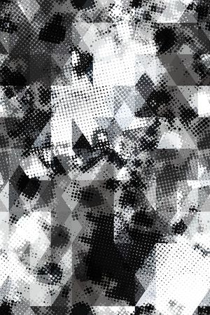 几何印花华亿平台图片