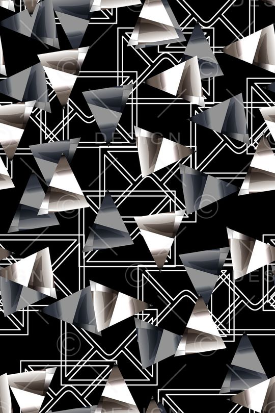 几何印花华亿平台图片