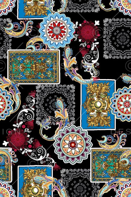 几何印花华亿平台图片